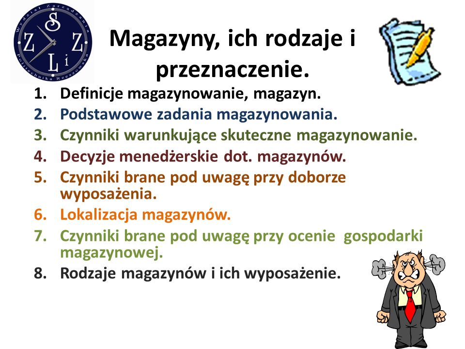 Magazyny Ich Rodzaje I Przeznaczenie Ppt Pobierz